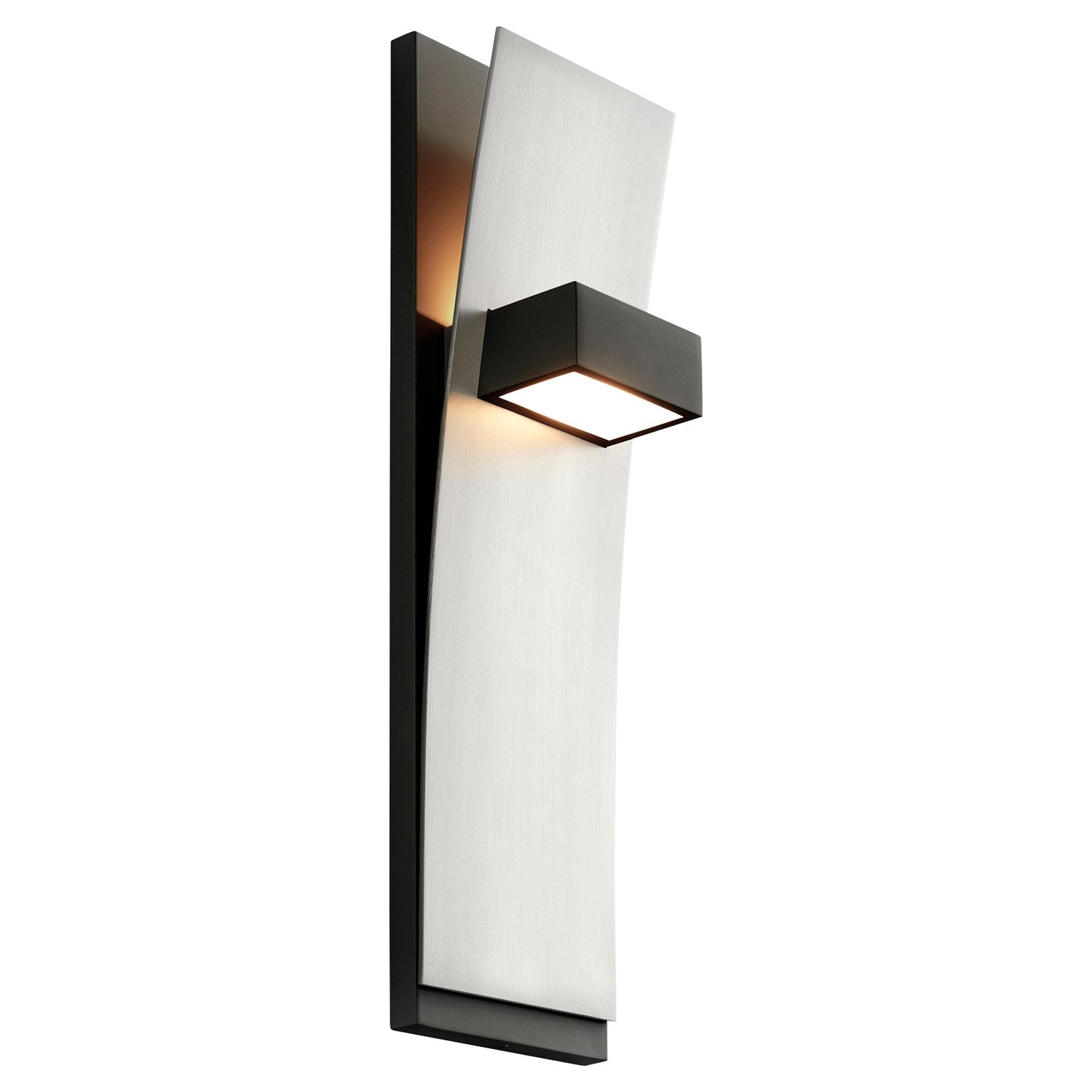 X Sconce Satin Nickel
