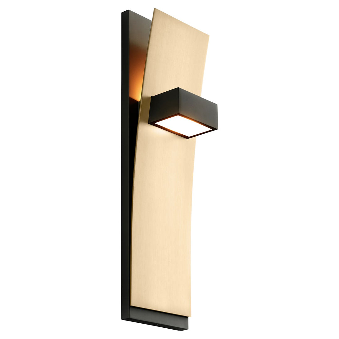 Dario X Sconce Aged Brass