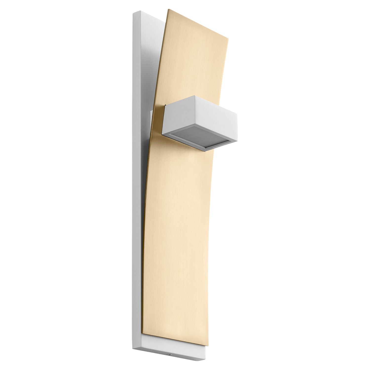 Dario X Sconce Aged Brass by Oxygen Lighting