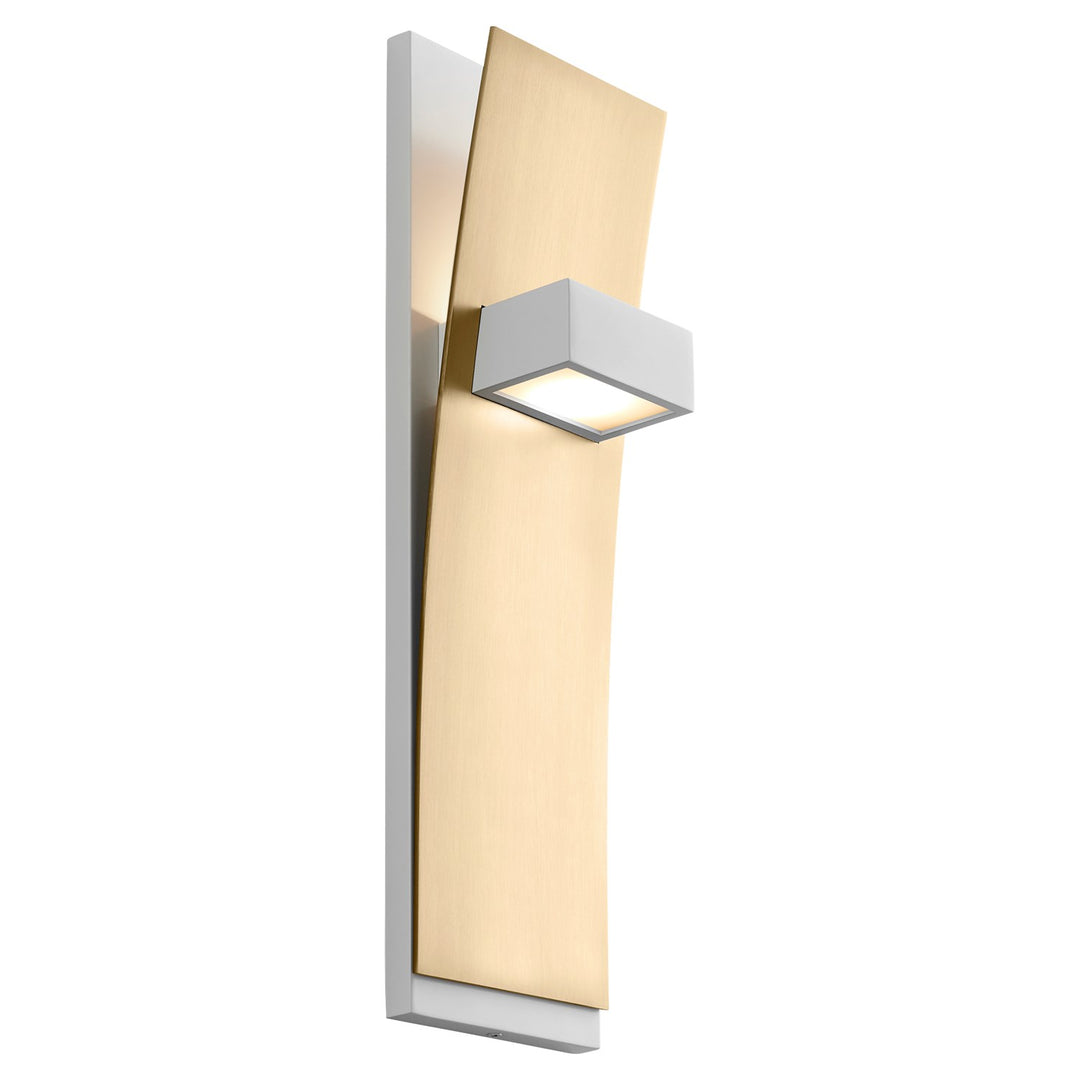 Dario X Sconce Aged Brass