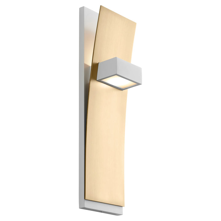 Dario X Sconce Aged Brass