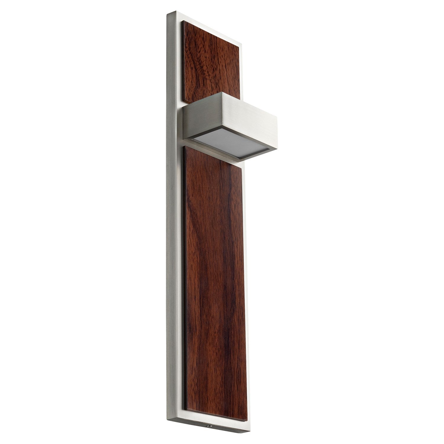 Guapo X Sconce Walnut by Oxygen Lighting