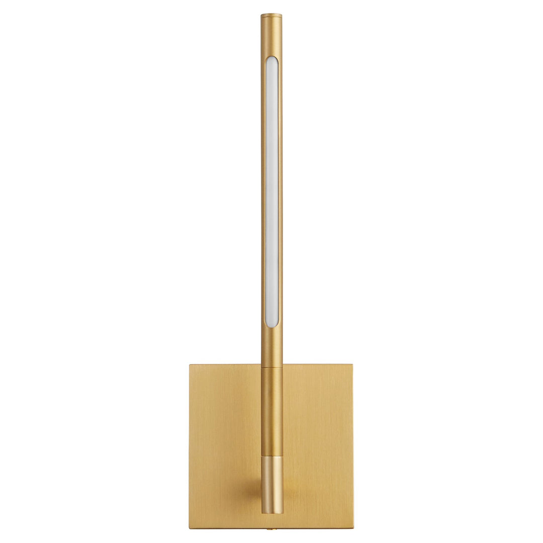 4.75X14.5 Sconce Aged Brass by Oxygen Lighting