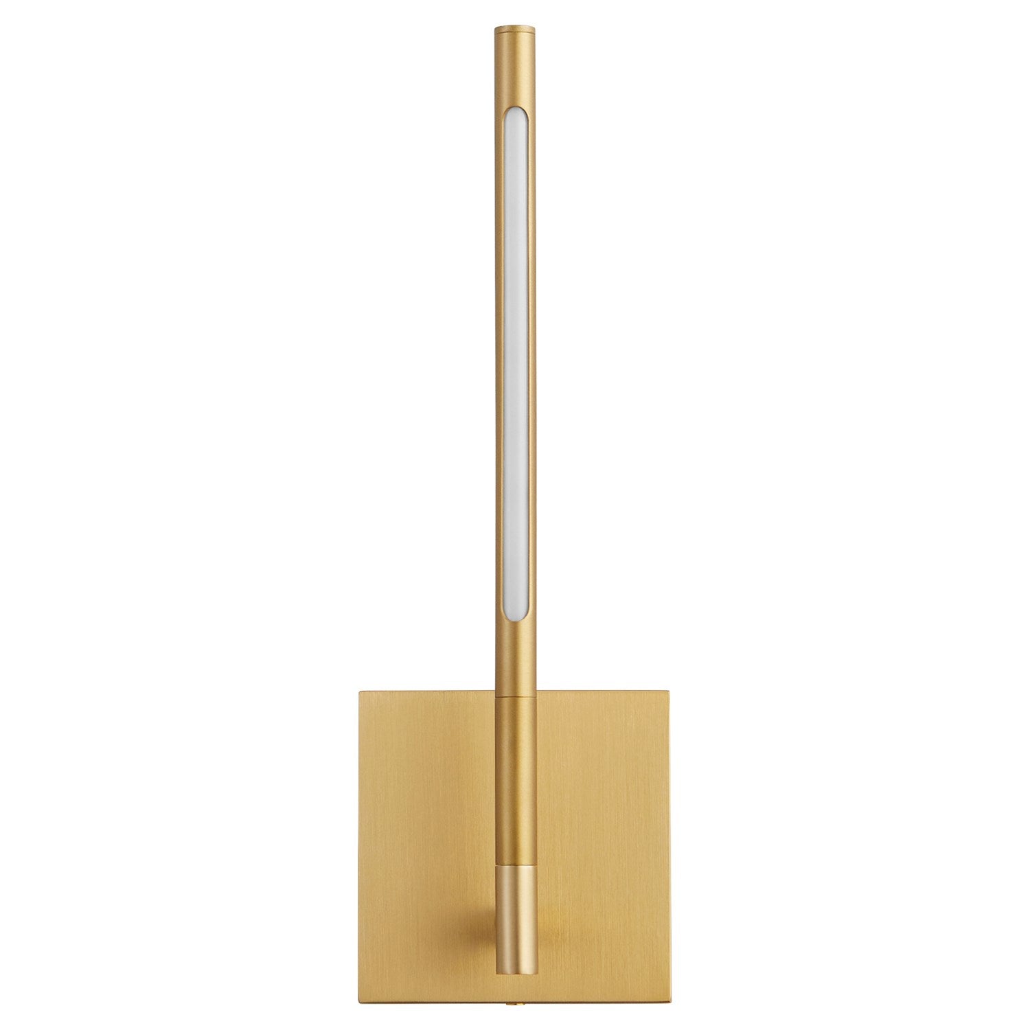 4.75X14.5 Sconce Aged Brass by Oxygen Lighting