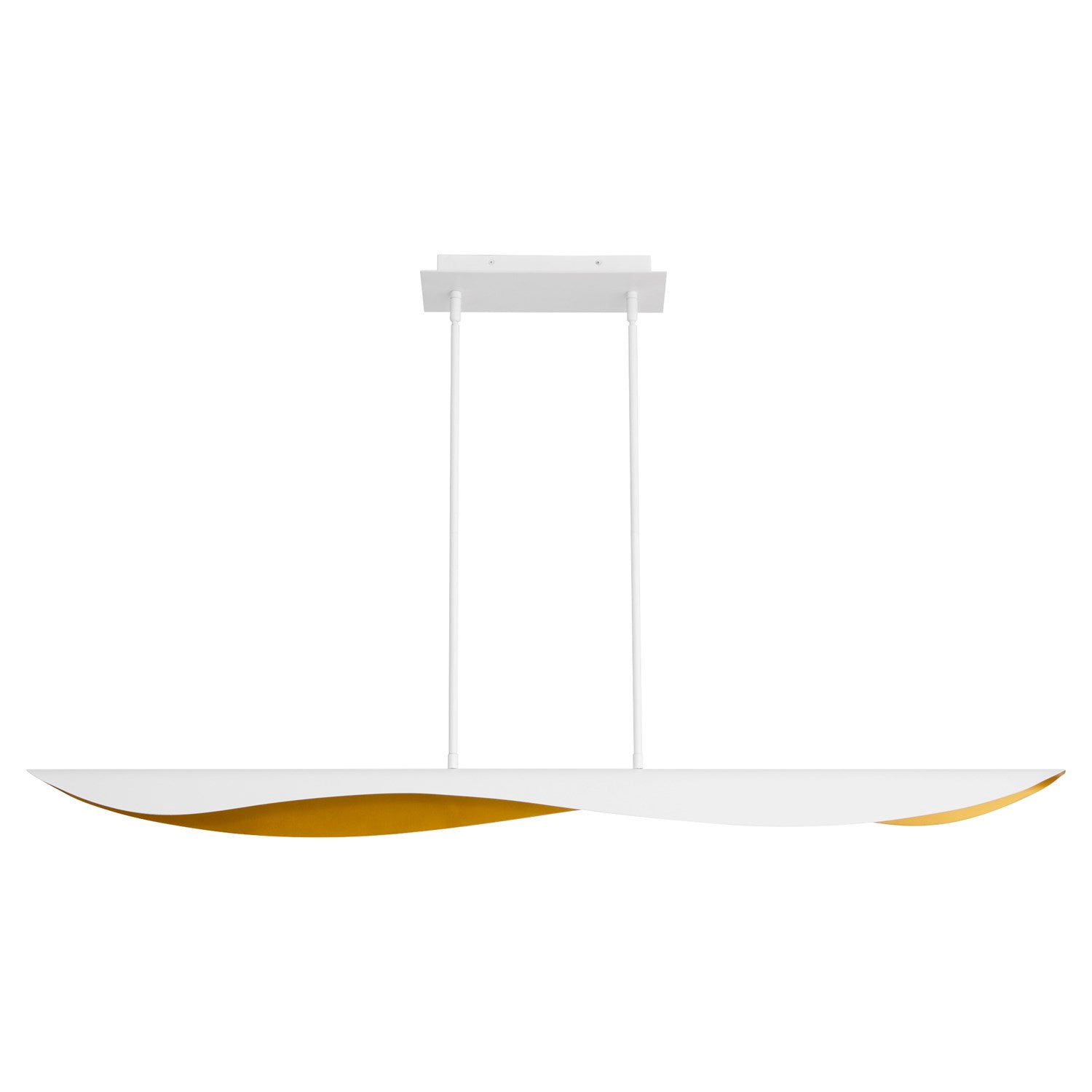 4X3.5 Chandelier White Aged Brass by Oxygen Lighting