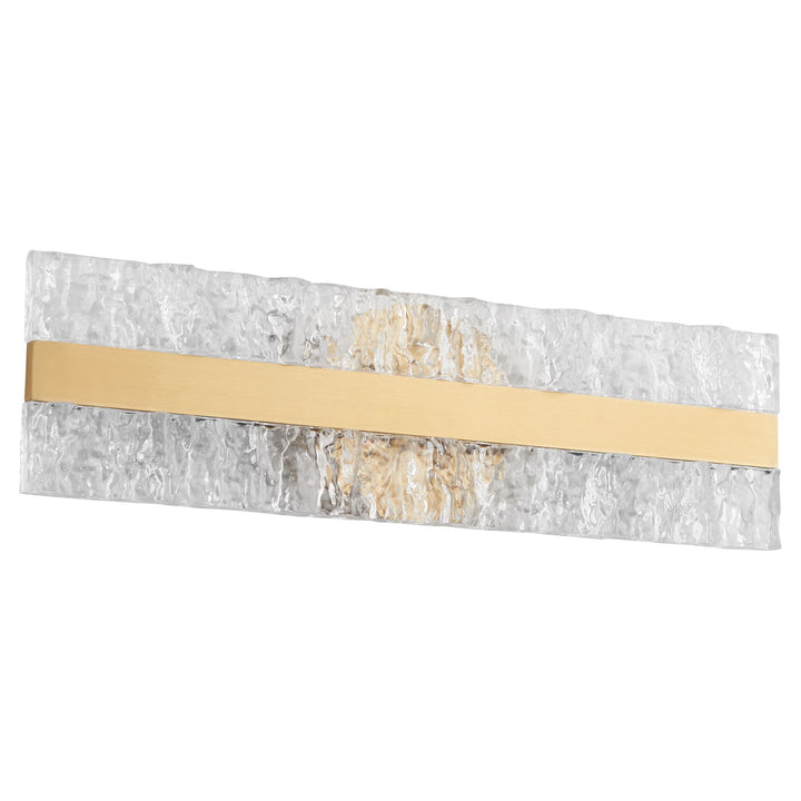 20X6.25 Sconce Aged Brass by Oxygen Lighting
