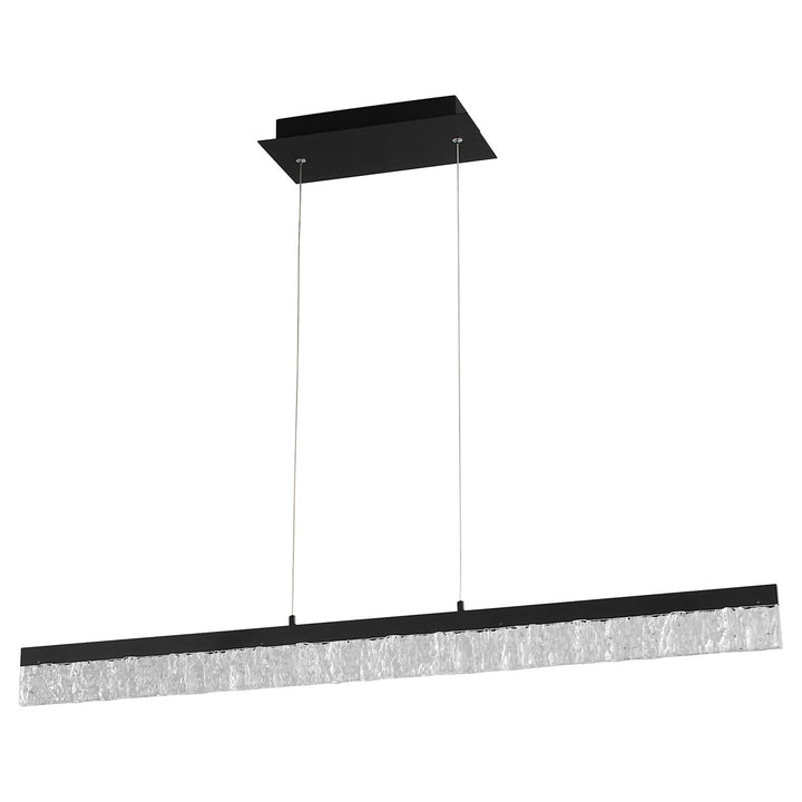 Landon 1X3.5 Pendant Black by Oxygen Lighting