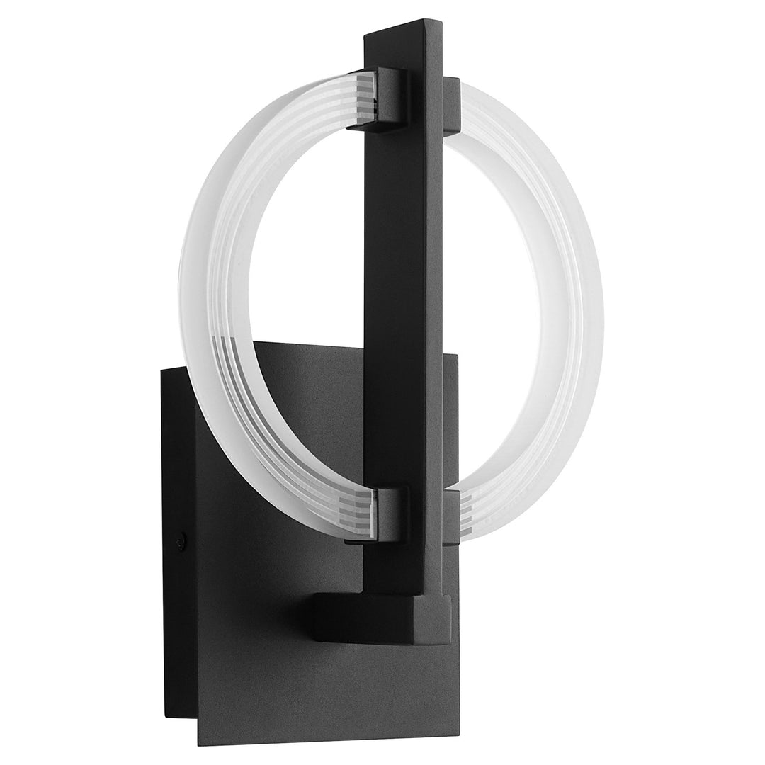 Arena 8X11.25 Sconce Black by Oxygen Lighting