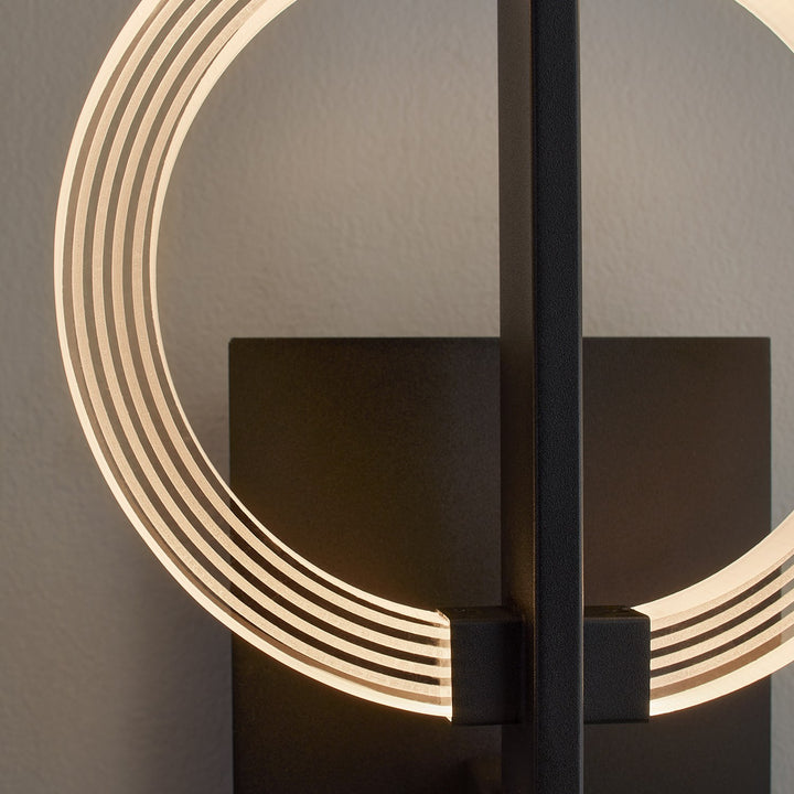 Arena 8X11.25 Sconce Black