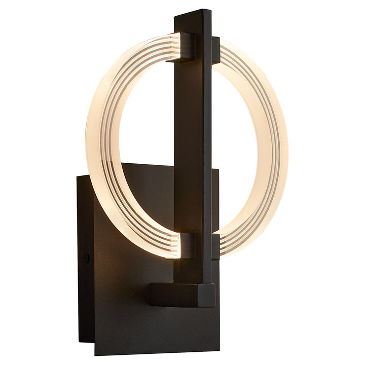 Arena 8X11.25 Sconce Black
