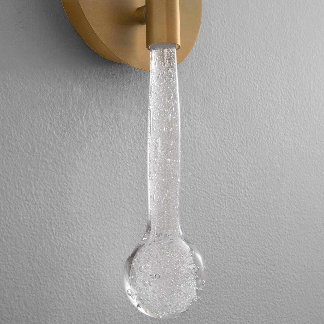 5.75X19.75 Sconce Brushed Brass
