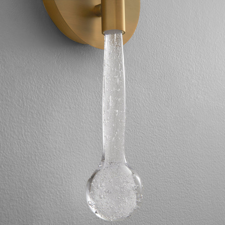 5.75X19.75 Sconce Brushed Brass