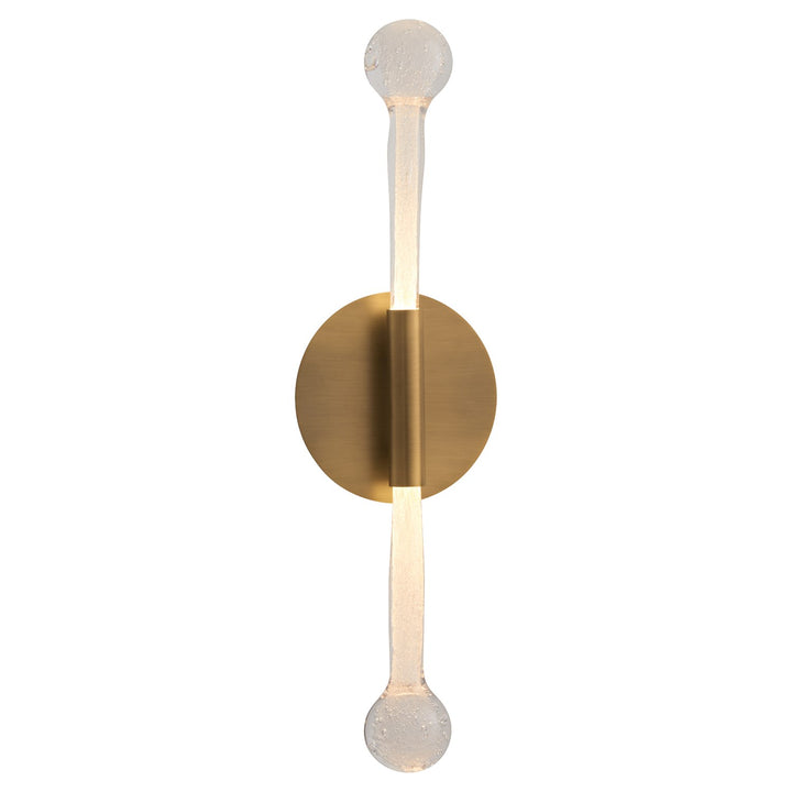 5.75X19.75 Sconce Brushed Brass