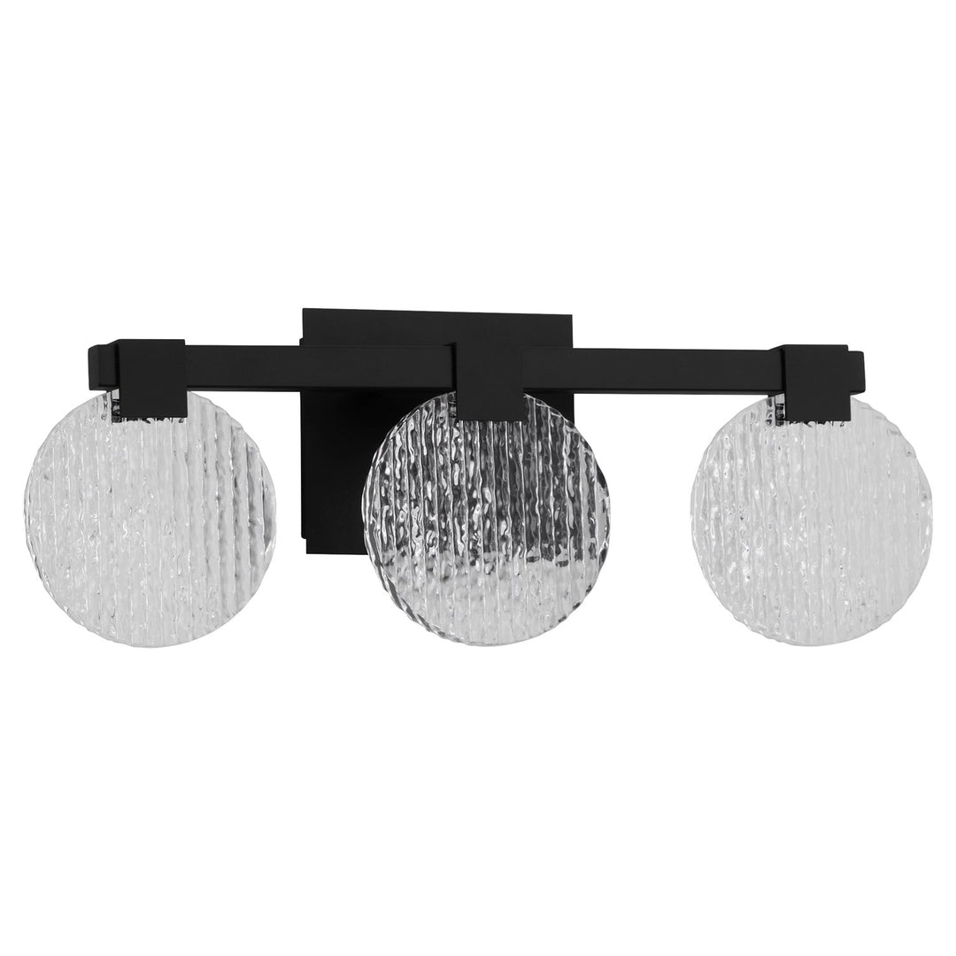 Axiom 22X8 Vanity Black by Oxygen Lighting