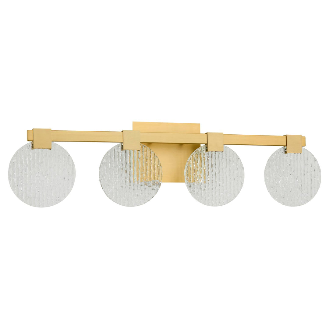 30X8 Vanity Aged Brass by Oxygen Lighting