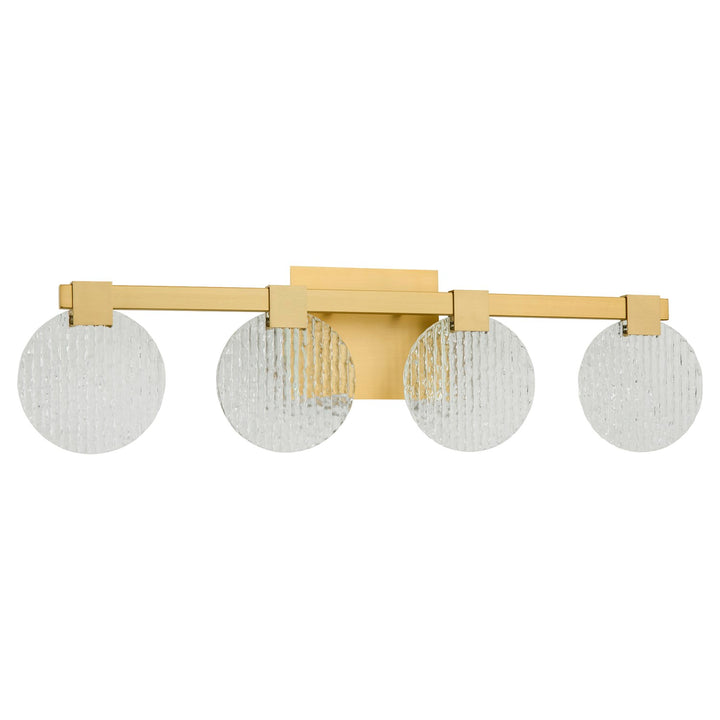 30X8 Vanity Aged Brass by Oxygen Lighting