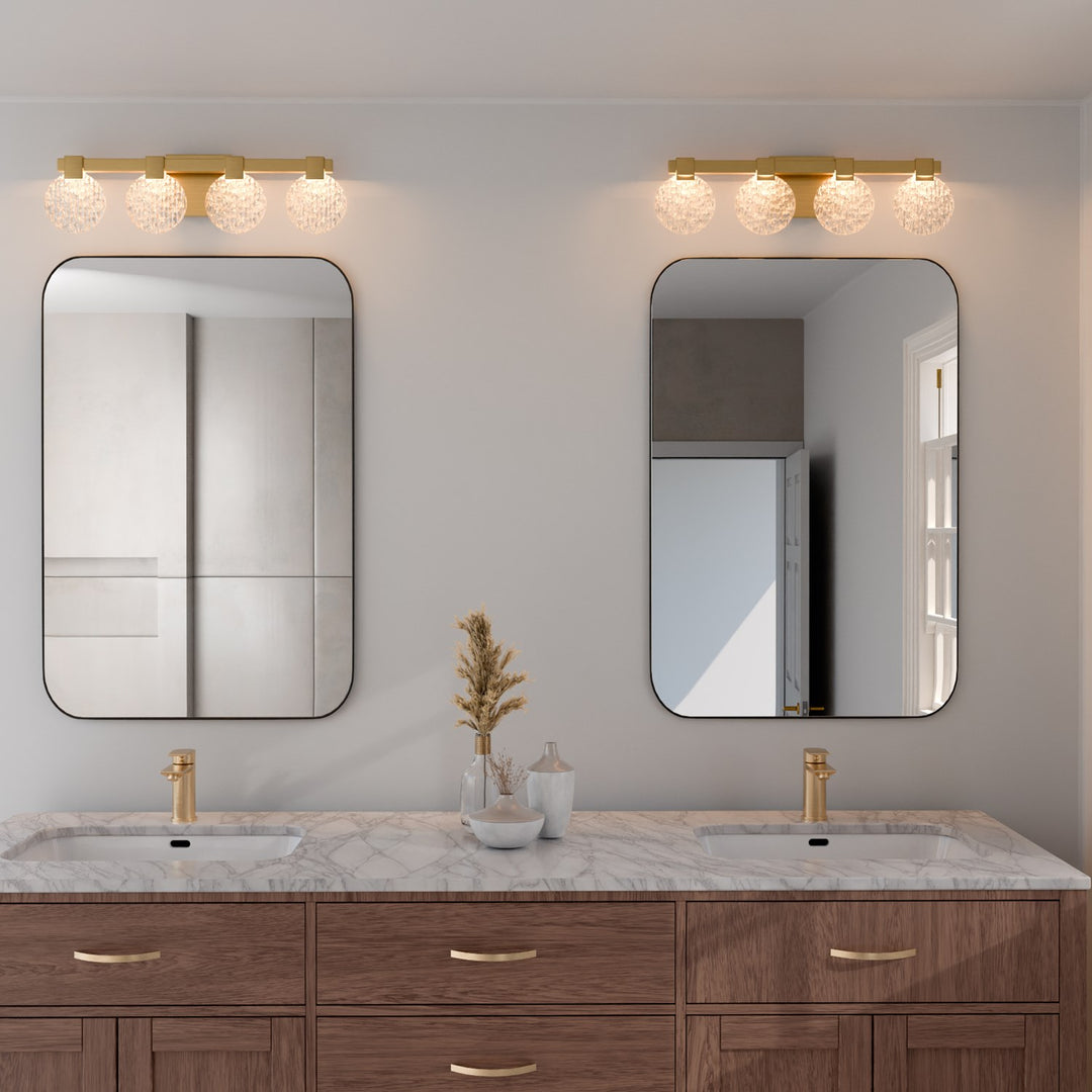 30X8 Vanity Aged Brass