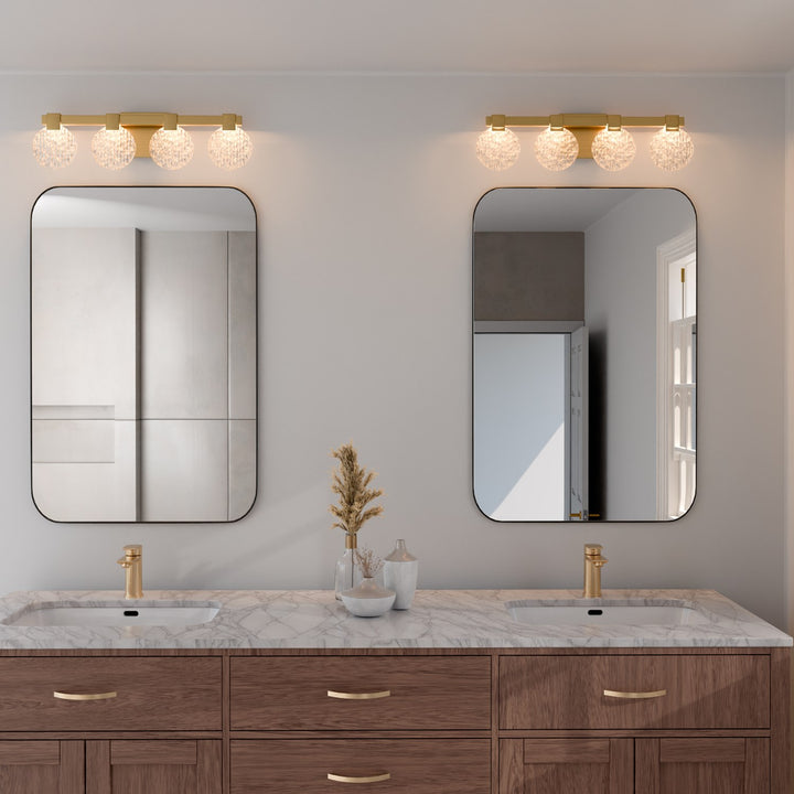 30X8 Vanity Aged Brass