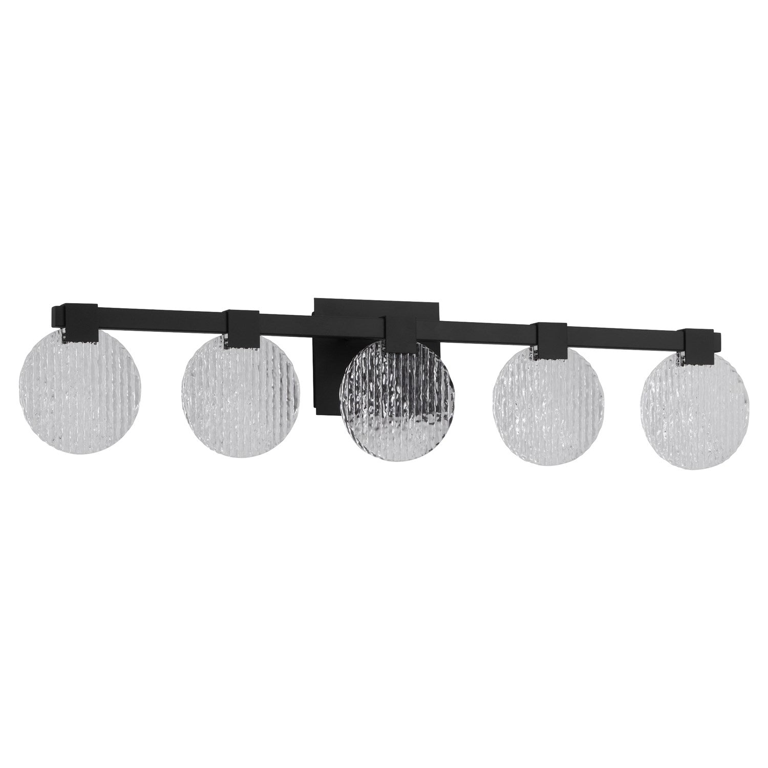 Axiom 38X8 Vanity Black by Oxygen Lighting