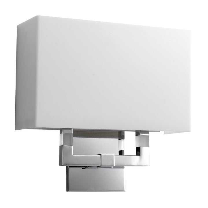 11.5X11.25 Sconce Matte White Acrylic by Oxygen Lighting