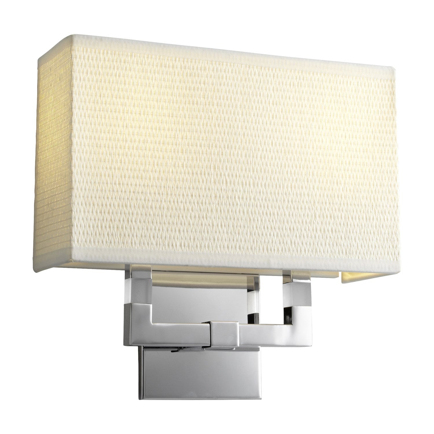 11.5X11.25 Sconce Matte White Acrylic