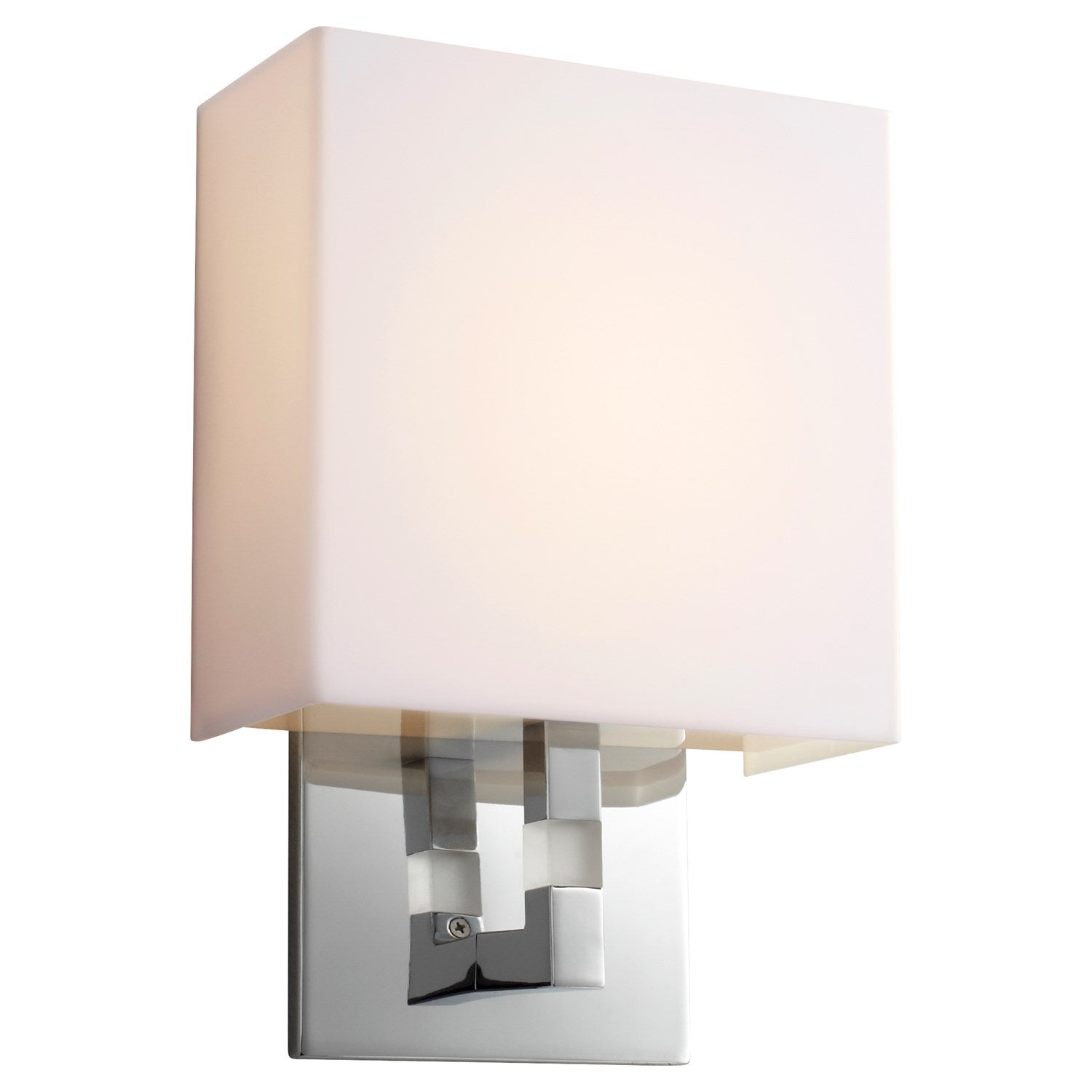 8X11.75 Sconce Matte White Acrylic