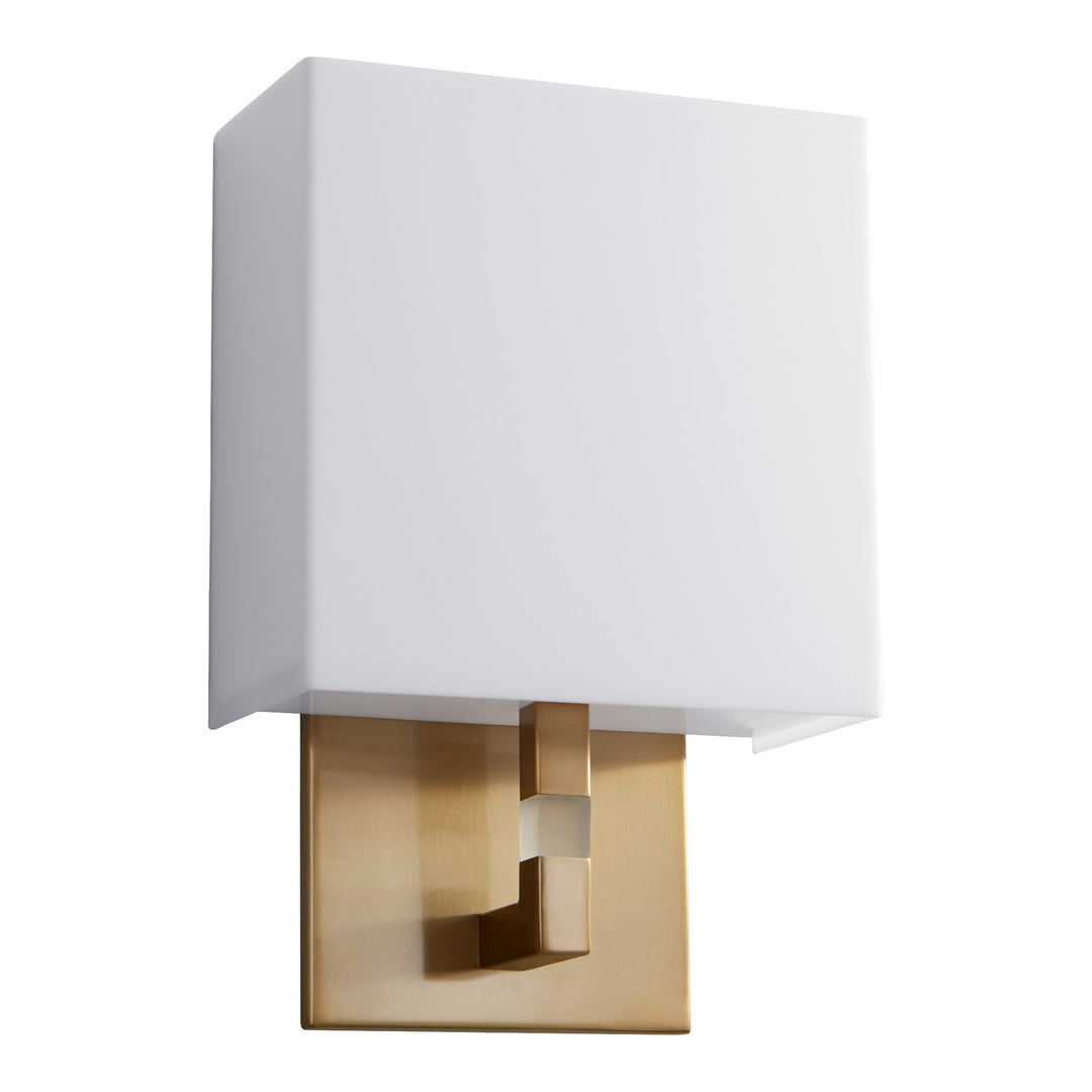 8X11.75 Sconce Matte White Acrylic by Oxygen Lighting