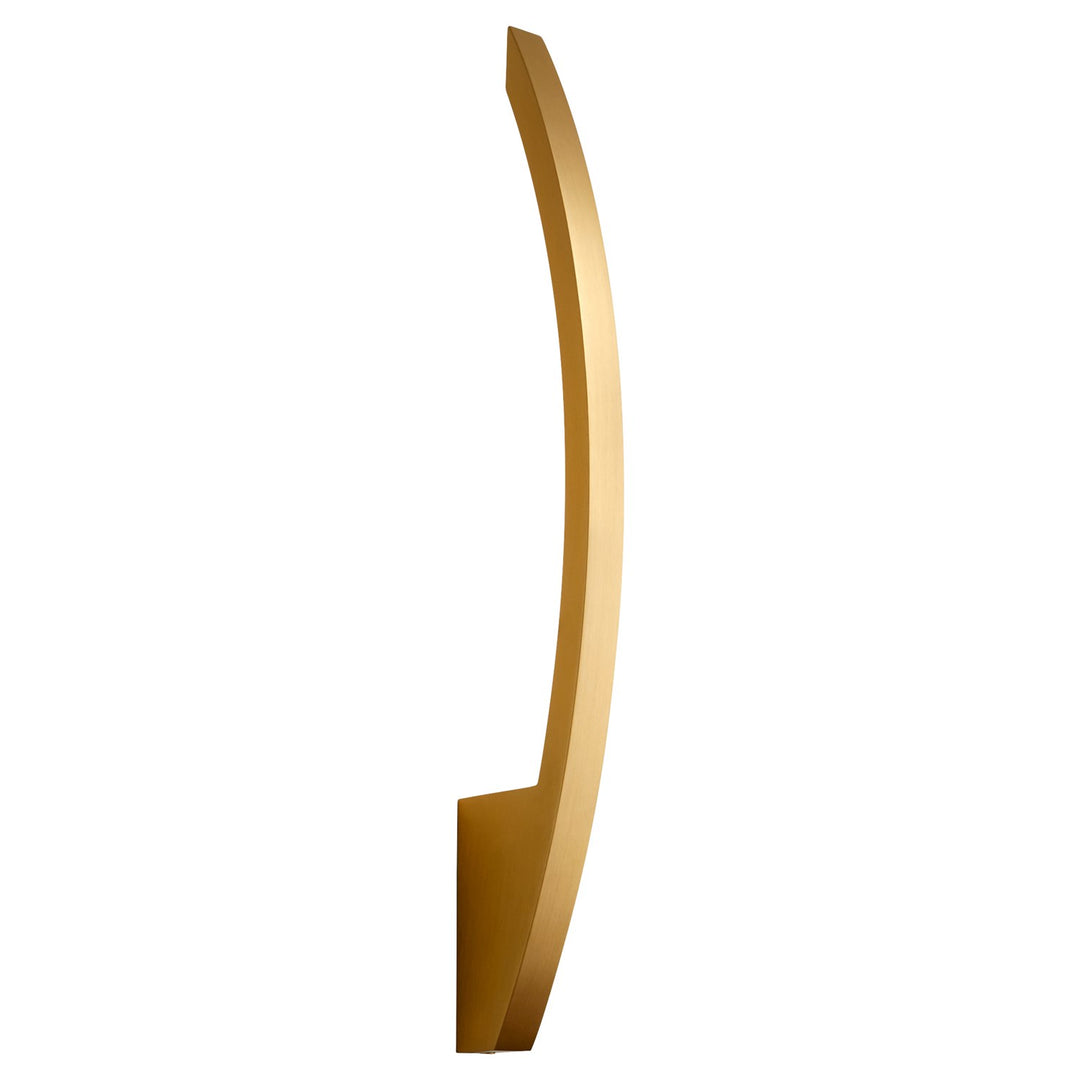 2.75X18.5 Sconce Aged Brass
