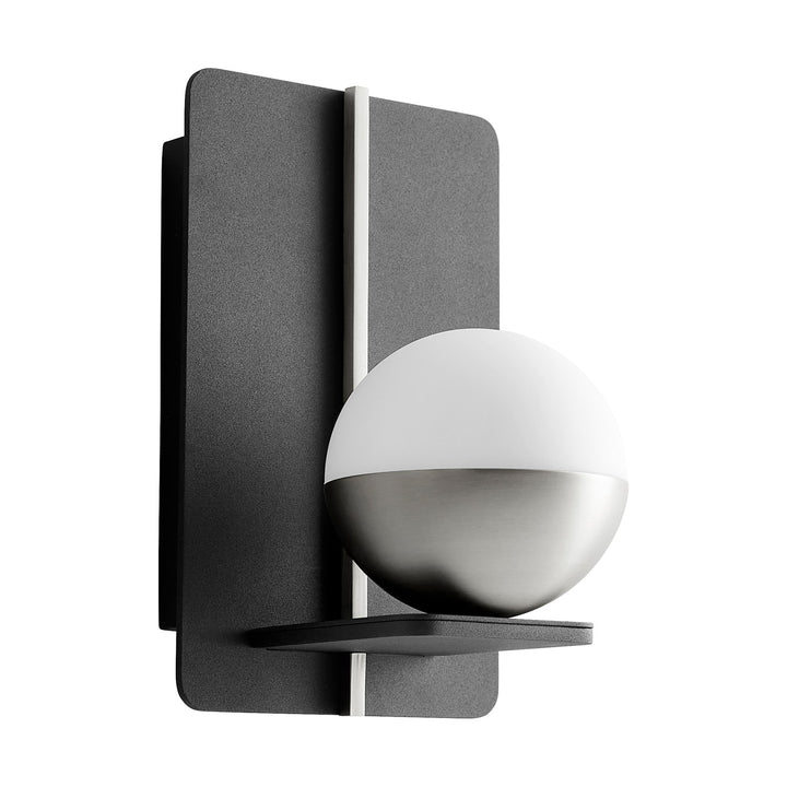 5X8 Sconce Black Satin Nickel by Oxygen Lighting