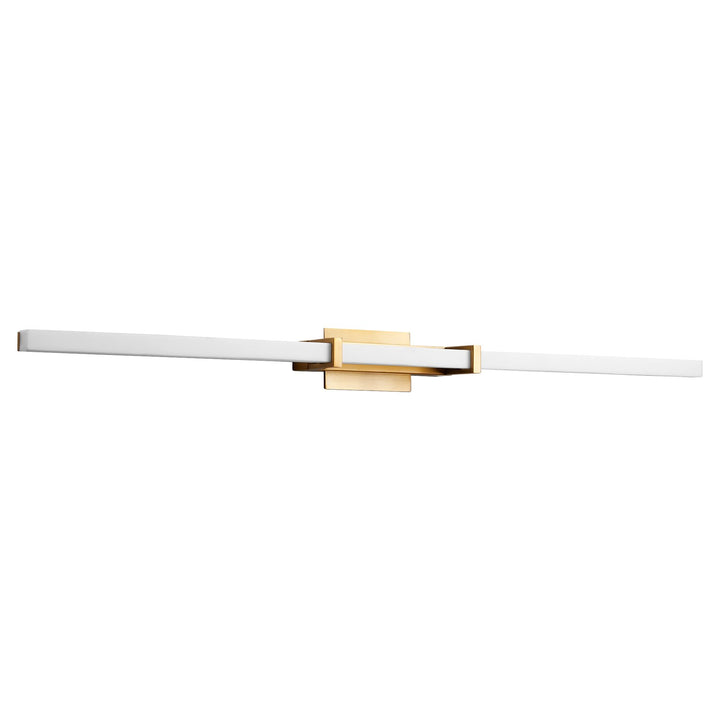 36.375X2.75 Vanity Aged Brass by Oxygen Lighting