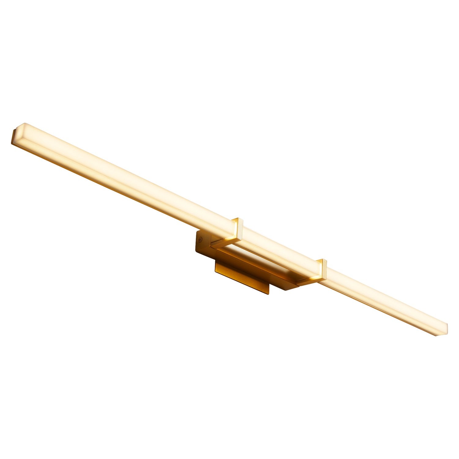 36.375X2.75 Vanity Aged Brass