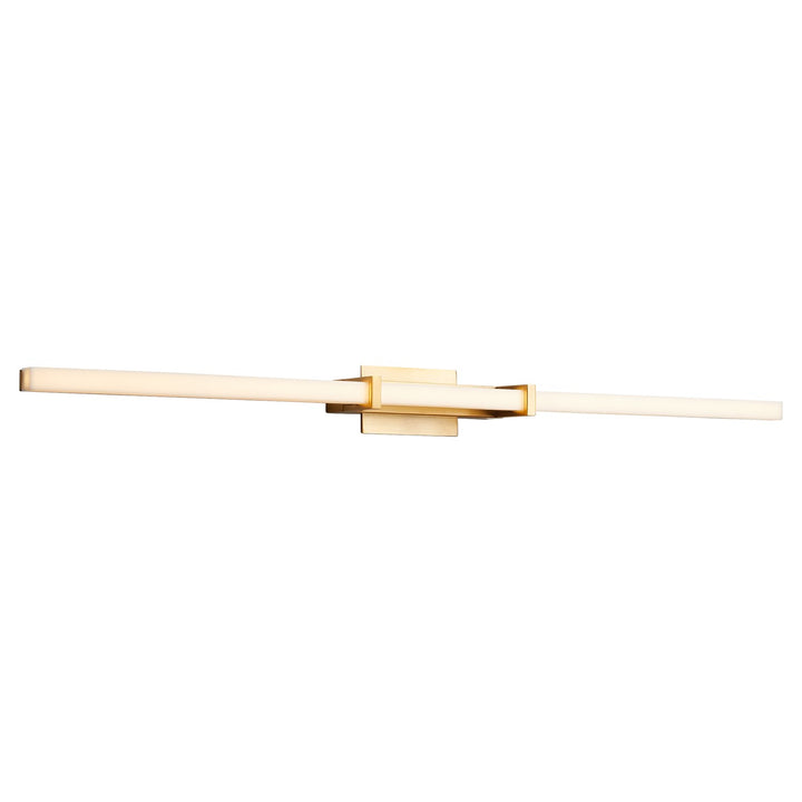 36.375X2.75 Vanity Aged Brass