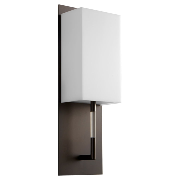 5.125X15.75 Sconce Matte White Acrylic by Oxygen Lighting