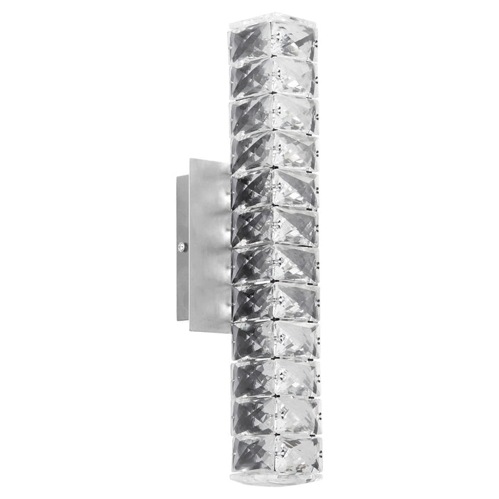 15X5.5 Sconce Satin Nickel