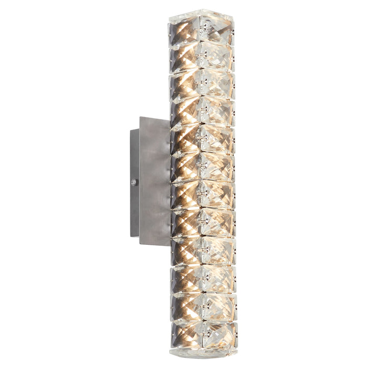 15X5.5 Sconce Satin Nickel