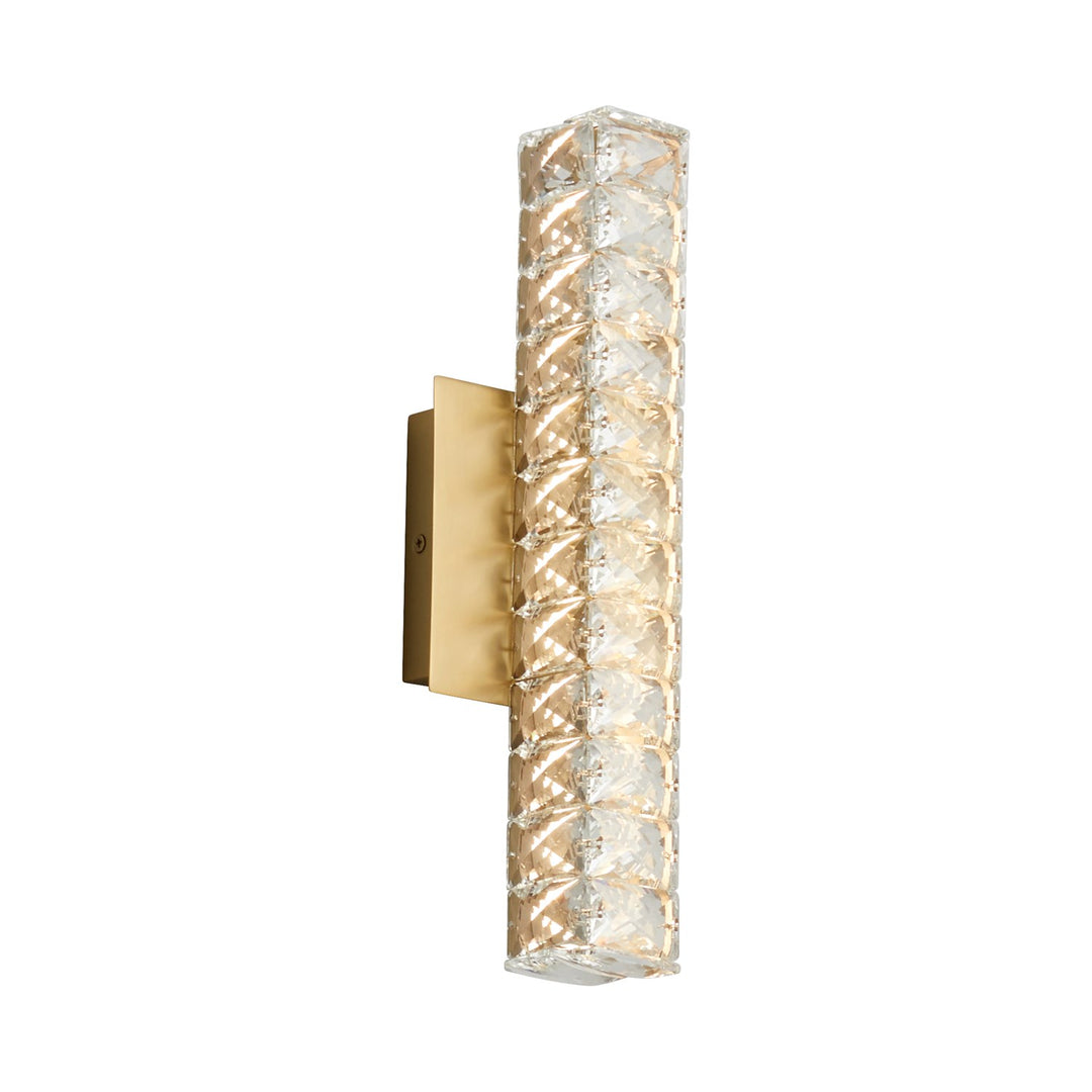 15X5.5 Sconce Aged Brass