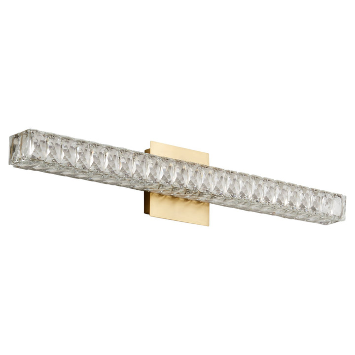 30X5.5 Vanity Aged Brass by Oxygen Lighting