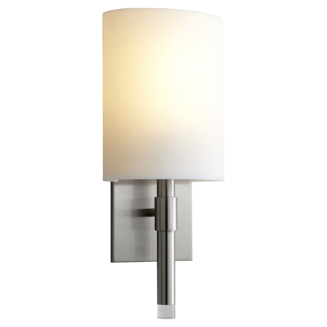 7X16.5 Sconce Matte White Acrylic