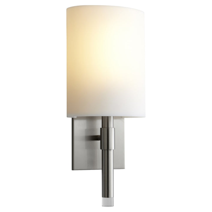 7X16.5 Sconce Matte White Acrylic