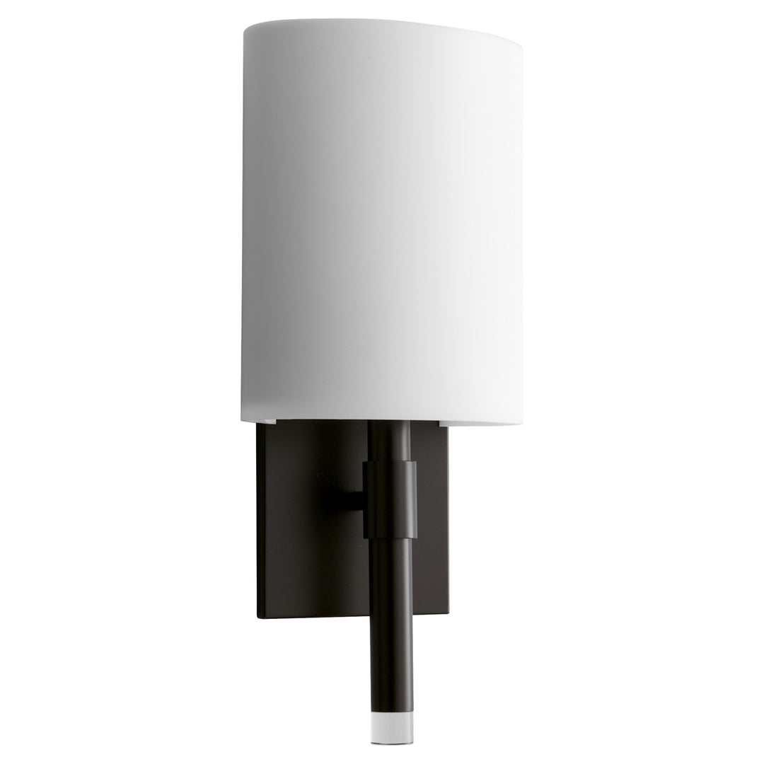 7X16.5 Sconce Matte White Acrylic by Oxygen Lighting