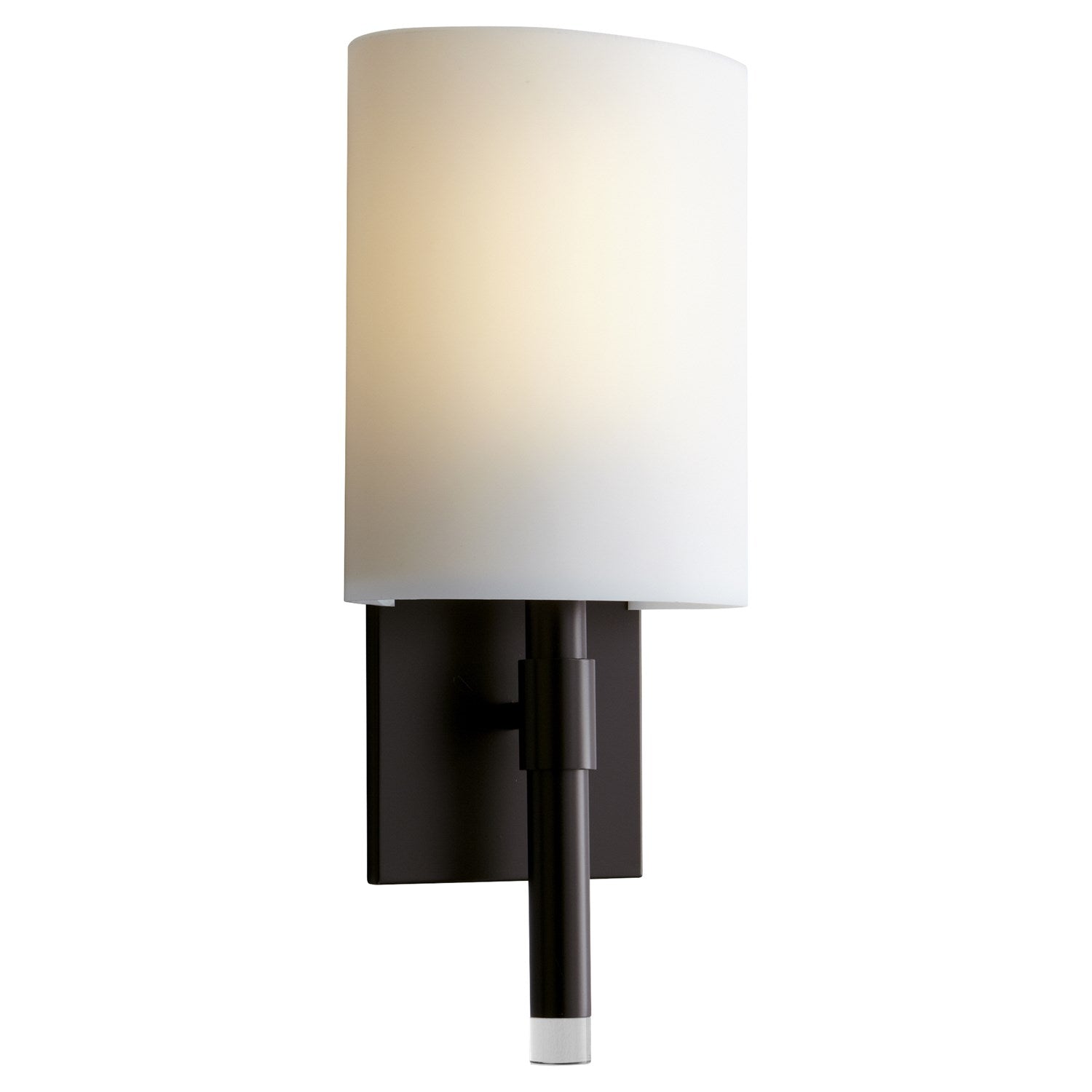 7X16.5 Sconce Matte White Acrylic
