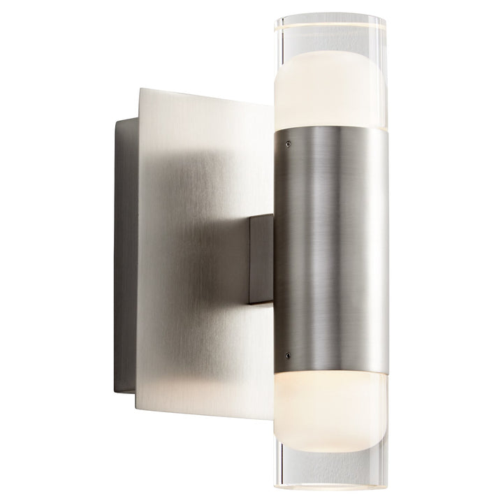 5.5X8 Sconce Satin Nickel
