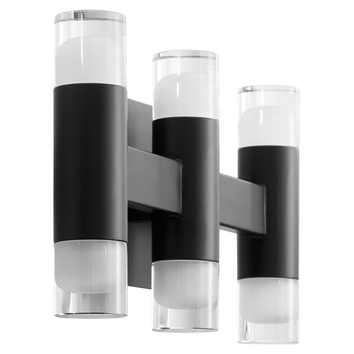 Alarum 14X8 Vanity Black by Oxygen Lighting