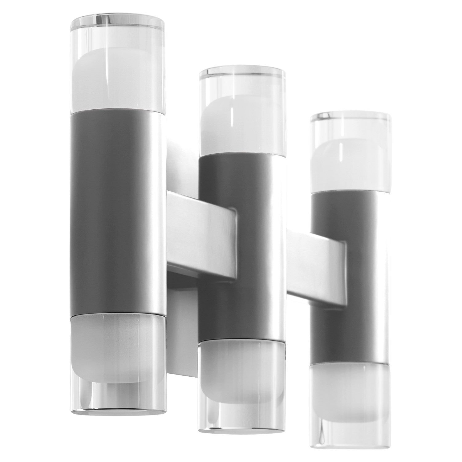 14X8 Vanity Satin Nickel by Oxygen Lighting