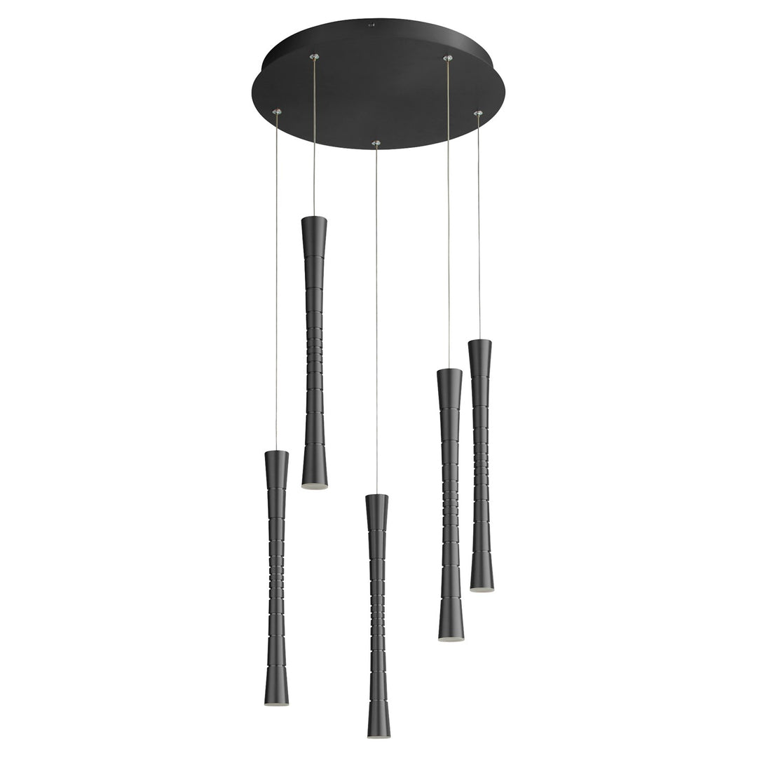 Sabre X17.5 Pendant Black by Oxygen Lighting
