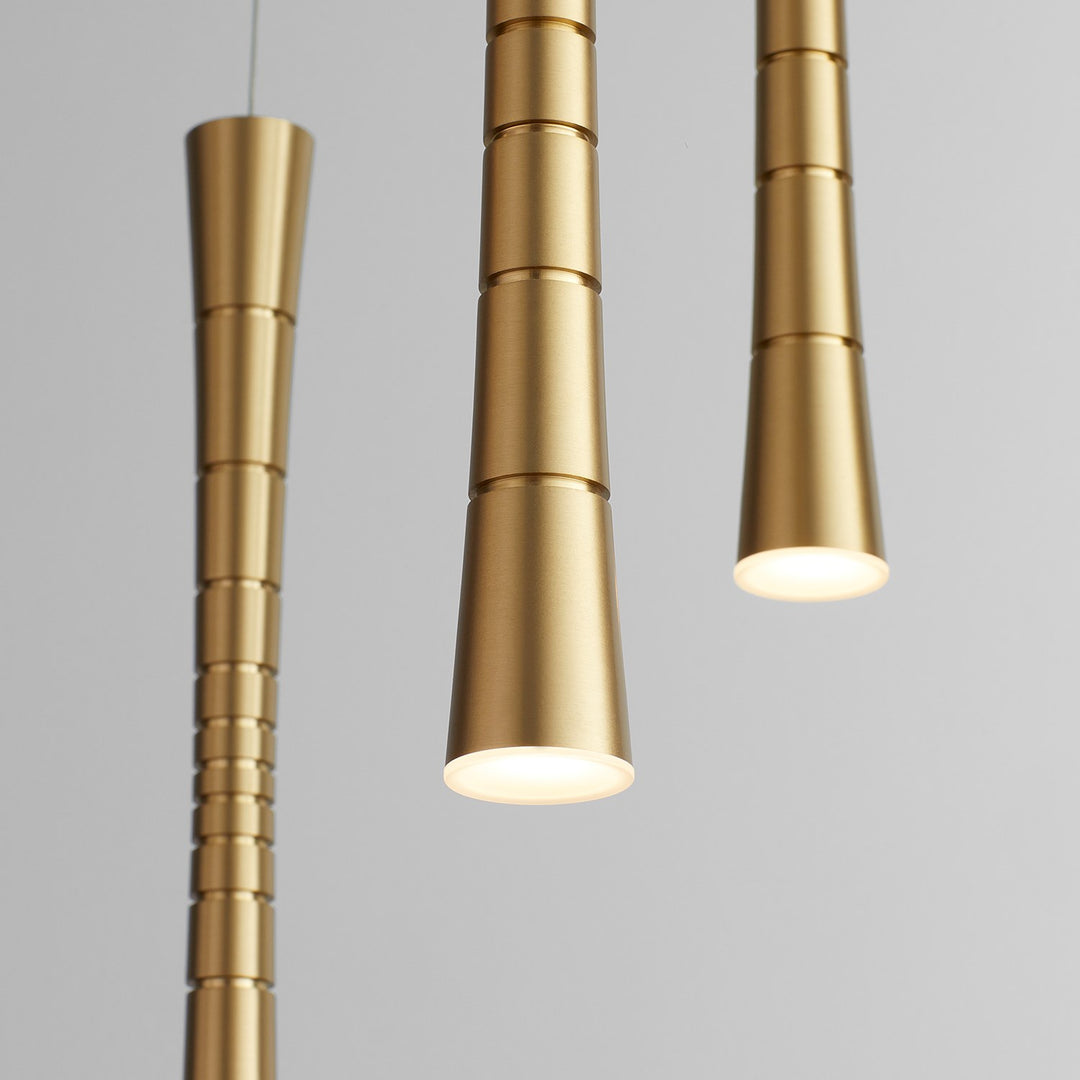 X17.5 Pendant Aged Brass