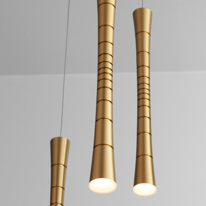 X17.5 Pendant Aged Brass