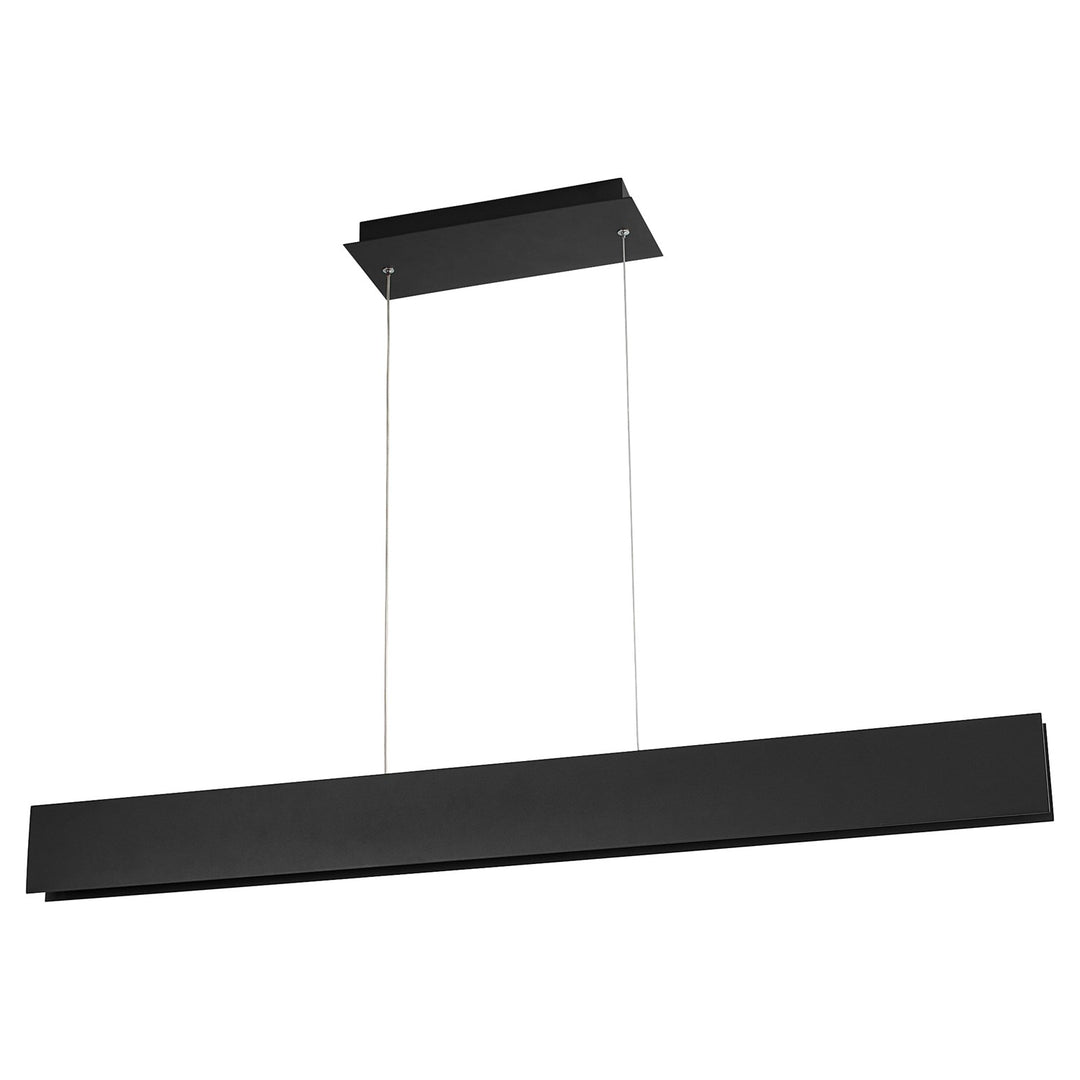 Brio 2X4.25 Pendant Black by Oxygen Lighting