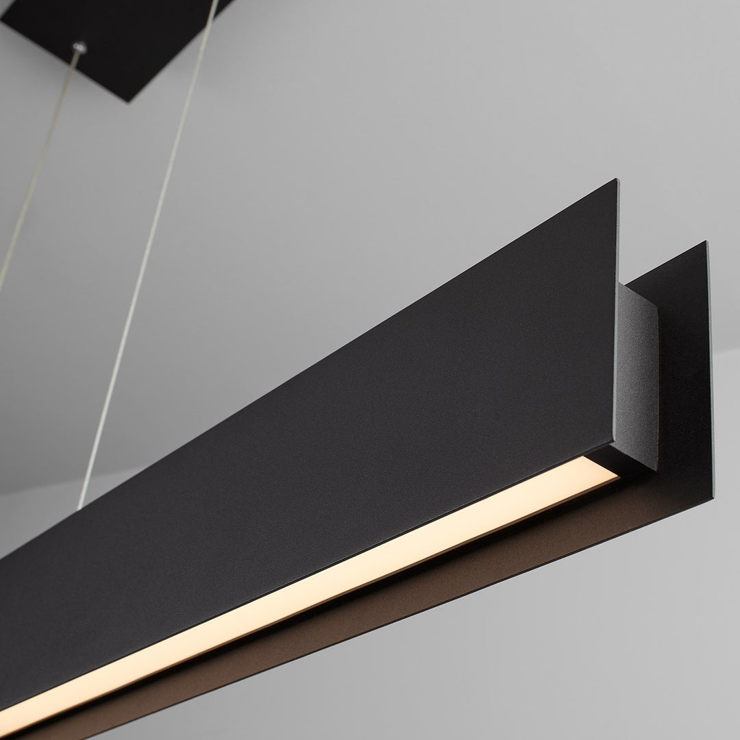 Brio 2X4.25 Pendant Black