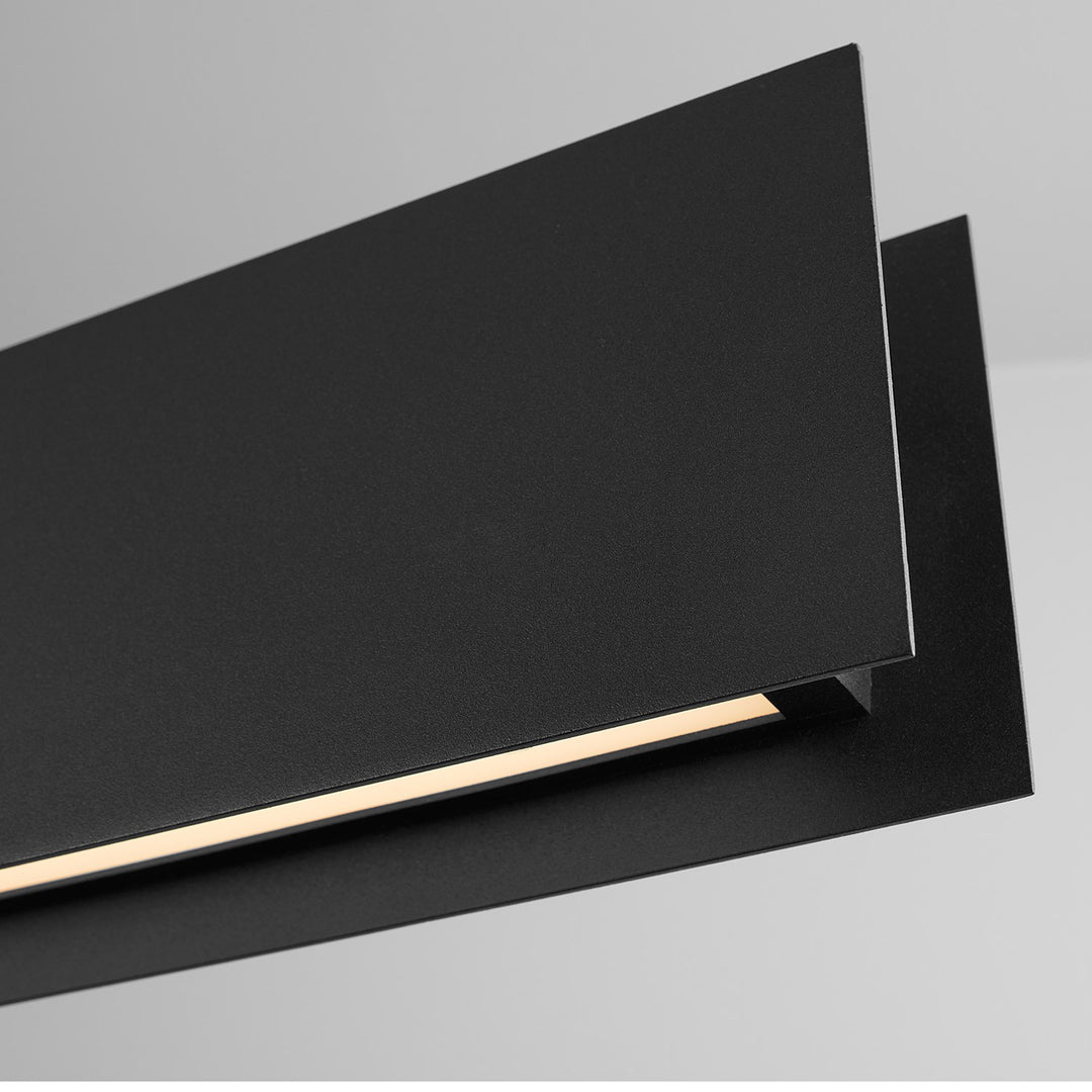 Brio 2X4.25 Pendant Black